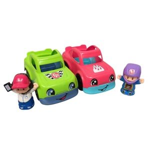 Little people 2 race cars, race car driver, race driver manager